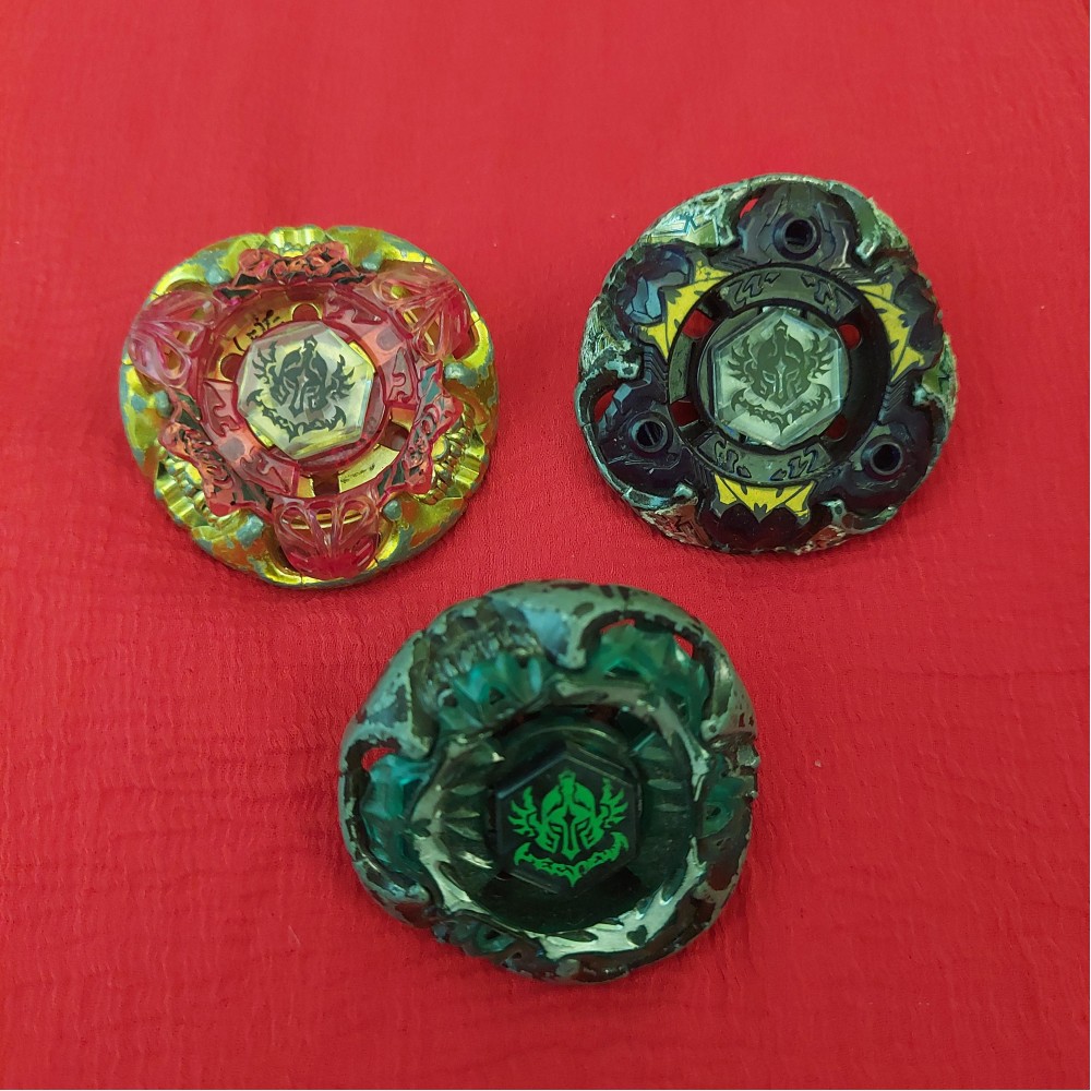 METAL FIGHT BEYBLADE BB-117 Blitz Striker Nightmare Rex Basalt Horogium #2 EUR 564,92 - ES